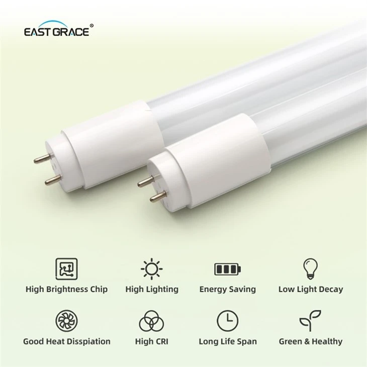 AC165~245V T8 Glass LED Tube Light high quality